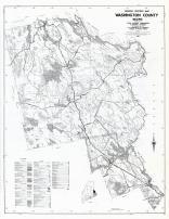 Washington County - Section 49 - Talmadge, Topsfield, Fowler, Princeton, Dyer, Lambert Lake, Kossuth, Topsfield, Maine State Atlas 1961 to 1964 Highway Maps